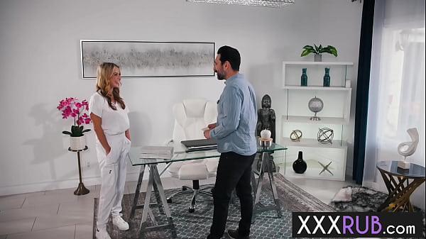 Perverted guy got a coupon for small tits blonde MILF masseuse Summer Vixen