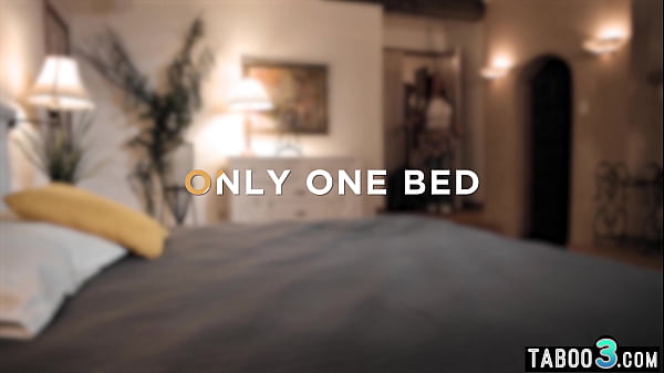 Big boobed MILF stepmother Linzee Ryder fucked next to her resting hubby