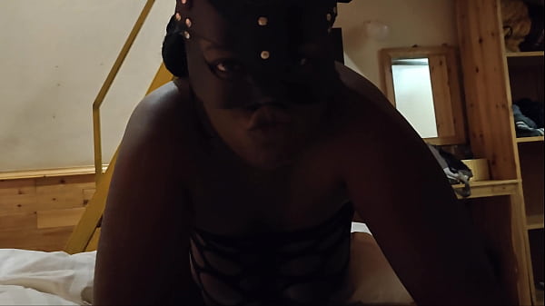 Black wife sucking my dick in the hotel room