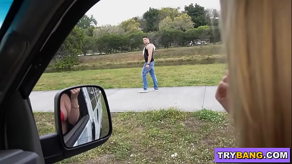 BANGBROS – Busty Blonde MILF Rachael Cavalli On The Reverse Bang Bus!