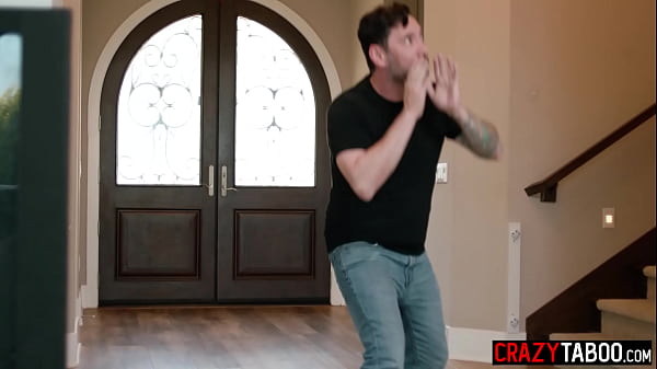 Lucky PAWG Gal Ritchie caught step uncle during masturbation and fucked hard by him