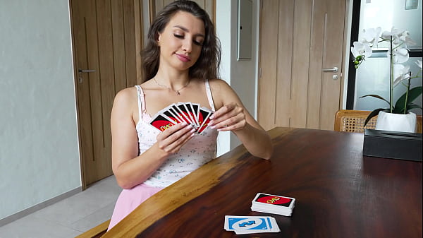 Our Card Game Bet Ends with Hard Sex on the Table