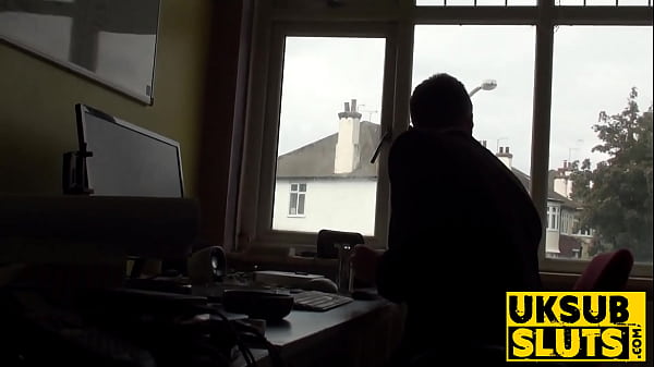 UKSubSluts.com – Busty sub MILF’s ass destroyed before cum tasting delight