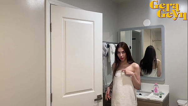 Hot Deepthroat After Gentle Blowjob With Cutie Stepsister