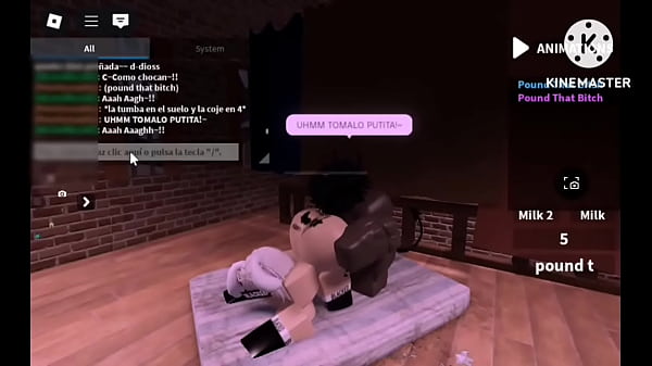 (MONTAJE) La perra Estrella recibe una gran verga negra para ella sola (Con sonido)