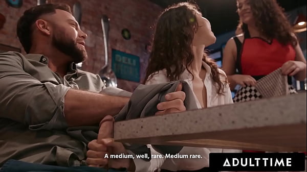 ADULT TIME – College Girl Liz Jordan Enjoys RISKY PUBLIC SUCK & FUCK With Older Date At Restaurant!