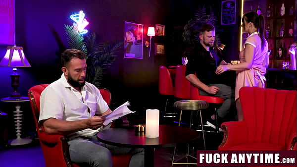 E Girls Take Care of His Cock until He Finally Gets Treated with The House’s Special – Fuckanytime