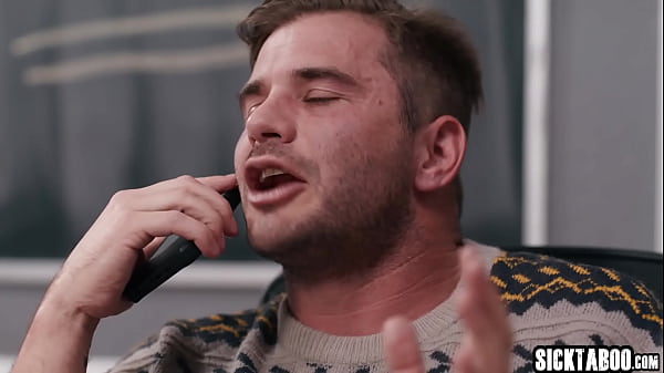 Two big ass teachers fucked by colleague after he got caught masturbating