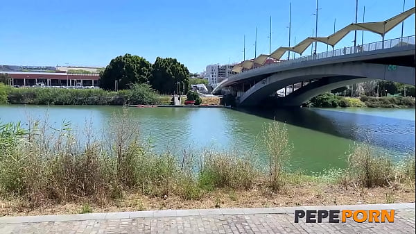 Visit Seville, fuck in Seville. A Spanish MILF meets a young man by the river and fucks him at home. Video on PepePorn