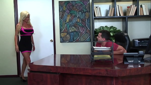 Diamond Foxxx Brings Her Incredible Big Tits to the Office Table and Gets Fucked Hard for All to See