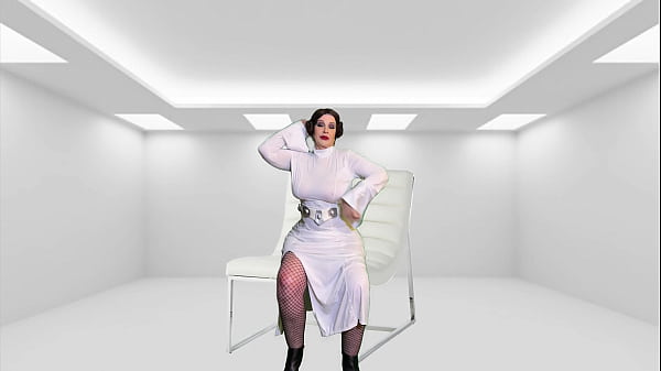 Granny Princess Leia’s Sith Vibrator Masturbation
