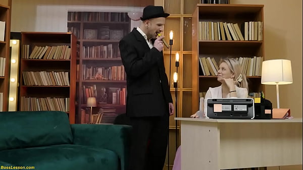 skinny secretary gets rough all holes destroyed